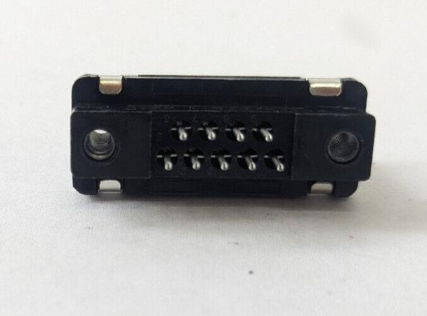 QTY 100 Te Connectivity Amp Connector 1-5747871-4 9 Pin D-Sub Vert Male, Gold