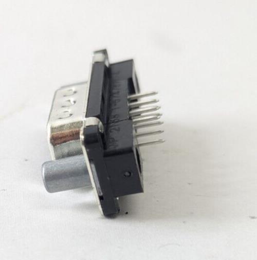 QTY 100 Te Connectivity Amp Connector 1-5747871-4 9 Pin D-Sub Vert Male, Gold