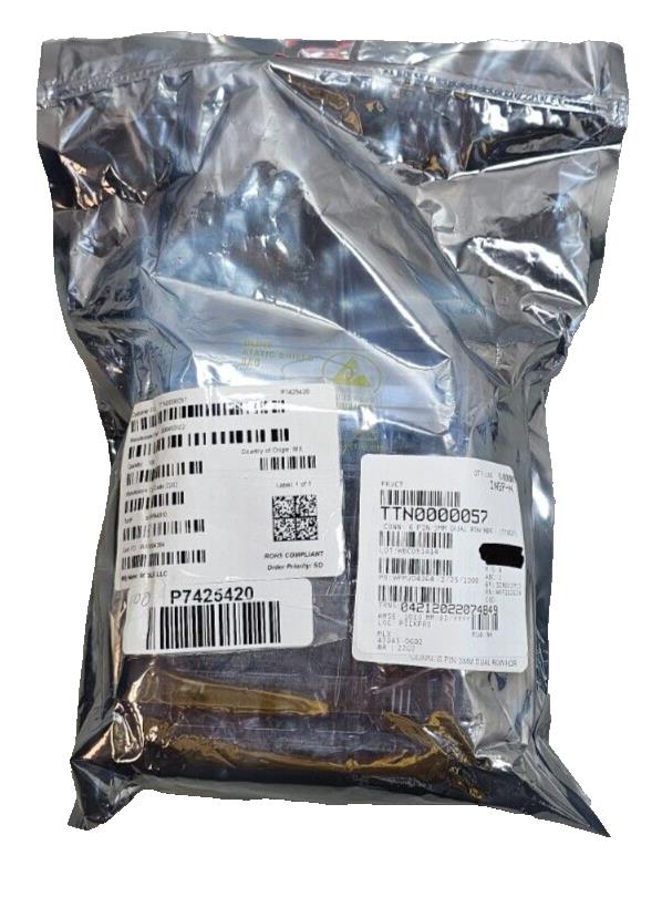 100 PCS Molex 43045-0602 6 Pin 3MM Dual Row Connector Header R/A Through Hole