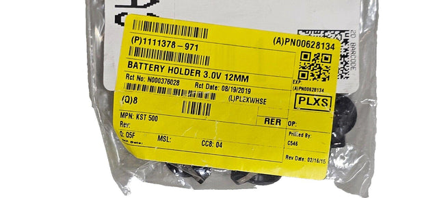8PCS Keystone 500 Coin Cell Battery Holder 12MM 3.0V Solder Pins