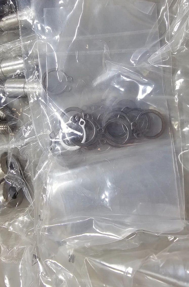 6PCS Misumi Bearing Shaft Screws w/ Retaining Rings BGSPW12-16-L25-S10