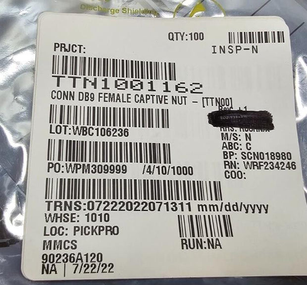 450PCS 90236A120 Zinc-Plated Steel Torx Flat Head Screws M3x0.5mm, 8MM, T10, ISO