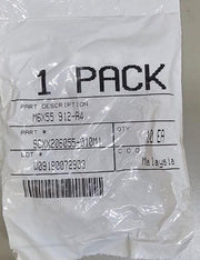 150PCS 92290A340 Super Corrosion Resistant 316 M6-1 55mm Steel Socket Head Screw