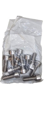 60PCS 91292A159 M10x1.5 30mm Socket Head Screws, 18-8 Stainless Steel