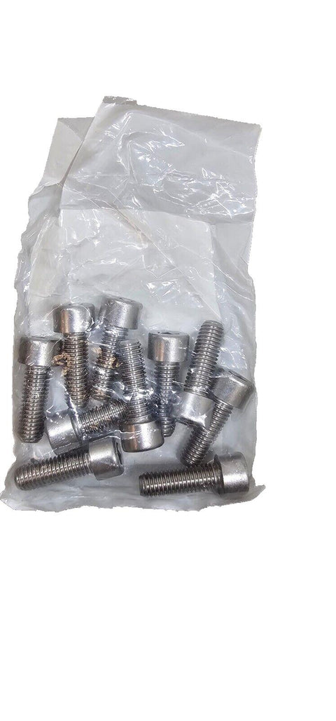 60PCS 91292A159 M10x1.5 30mm Socket Head Screws, 18-8 Stainless Steel
