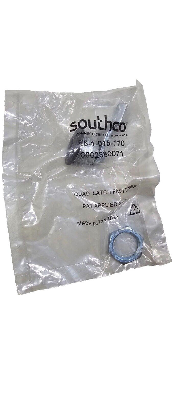 10PCS Southco E5-1-015-110 Quarter Turn Cam Latch, 8mm Hex, 20mm Low Profile