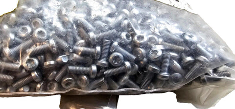 5511PCS 916498 M3X8mm Long, Torx, Pan Head Machine Screws, Zinc Trivalent, ISO