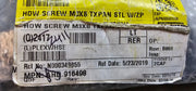 5511PCS 916498 M3X8mm Long, Torx, Pan Head Machine Screws, Zinc Trivalent, ISO