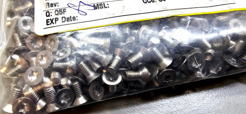 536PCS 901599 M3x6mm Torx Flat Head Machine Screws Stainless, Passivated, T10