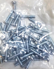 300PCS 90304A341 Steel Pan Head Torx Screws M4x0.7mm Thread, 20mm L, Zinc Plated