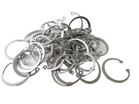 75 PCS Misumi RTWS35 Retaining Rings, Internal, C-Type, 35mm Shaft/Bore, Stainle