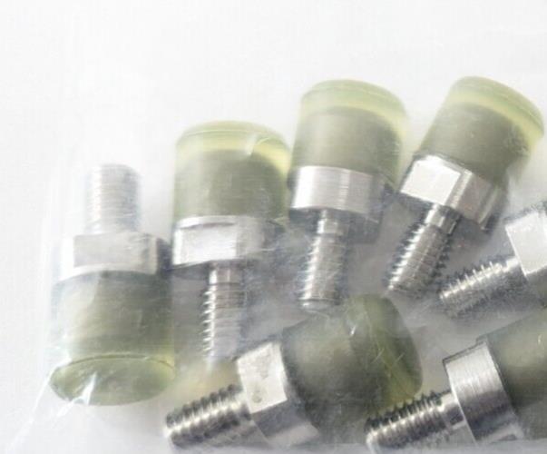 5PCS MIsumi USLH12 Urethane/Silicone Cylinder Pushers, Threaded M6x1mm, 12mm L