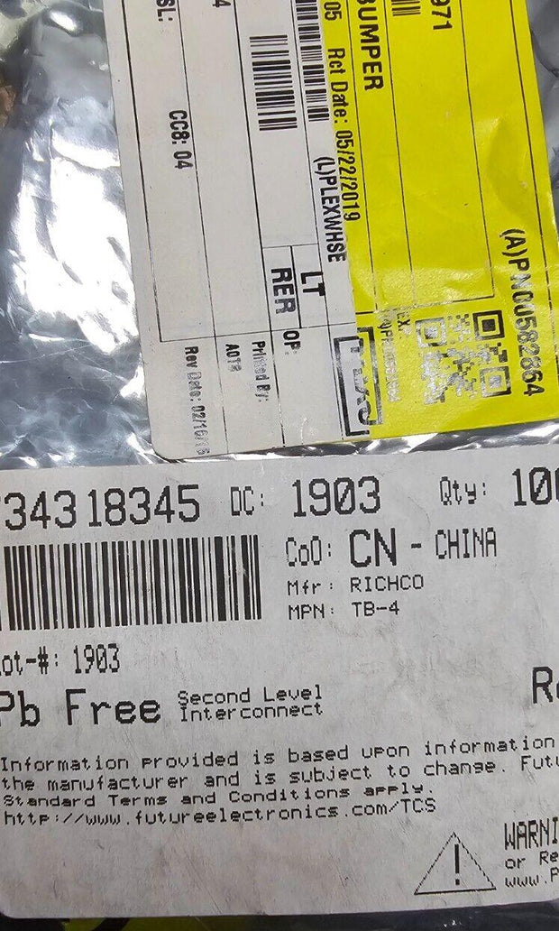 5PCS Essentra TB-4 Threaded Insert Stud Screw-On Bumpers 9.7mm Dia, 5.1mm H