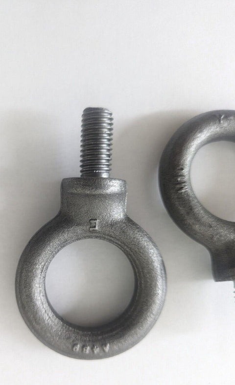 QTY 25 A480 Stainless Steel Lifting Eye Bolt M10 Heavy Duty Marine Eyebolt Screw