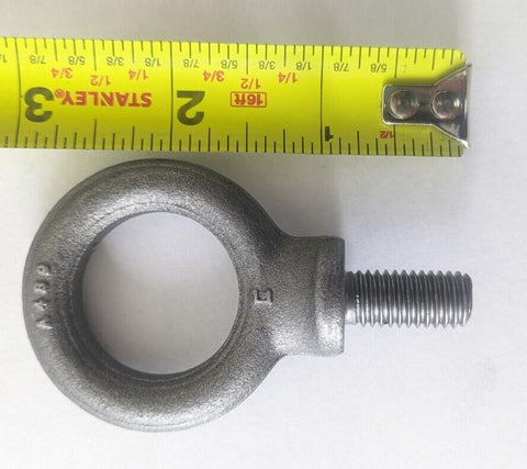 QTY 25 A480 Stainless Steel Lifting Eye Bolt M10 Heavy Duty Marine Eyebolt Screw