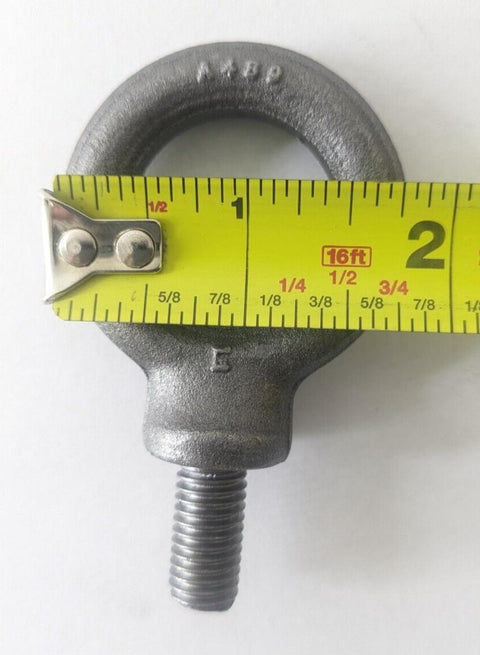 QTY 25 A480 Stainless Steel Lifting Eye Bolt M10 Heavy Duty Marine Eyebolt Screw