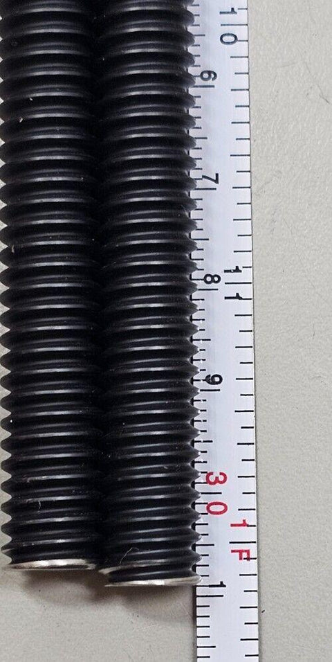 2PCS 285mm L Teflon Coated Lead Screw, 10mm Dia, Right Hand