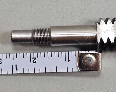 2PCS 285mm L Teflon Coated Lead Screw, 10mm Dia, Right Hand
