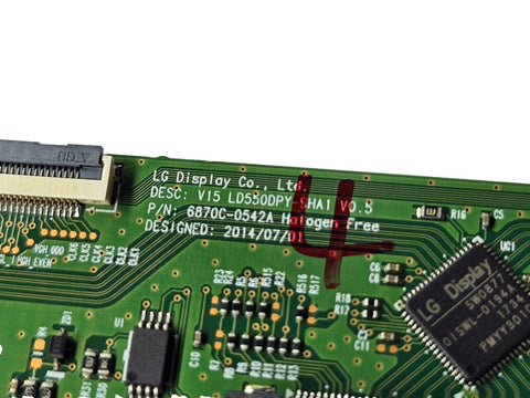 LG 55" 55XF3C-B Outdoor Commercial Signage TV OLED T-Con Board 6870C-0542A