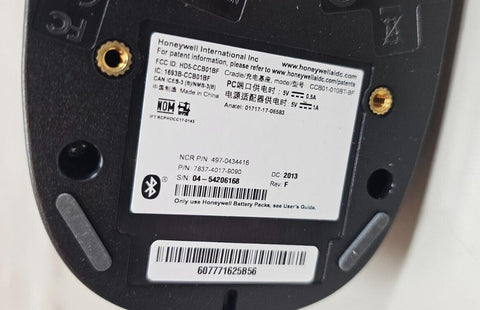 OEM Honeywell CCB01-010BT-BF Single Slot Bluetooth Charging Base Cradle (ONLY)