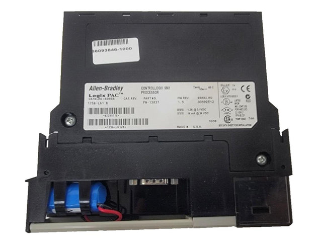 Refurb Allen Bradley 1756-L61/B Logix PAC Controllogix 5561 Processor PN-13837