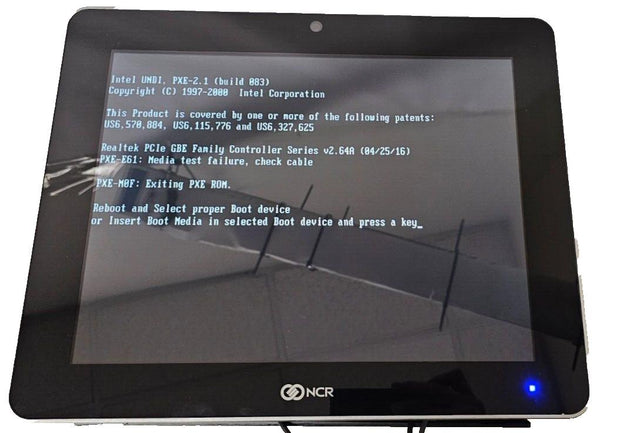 New NCR 7761 P1535 Touchscreen Terminal Display N3160 1.6Ghz, 8GB - No Stand/PSU