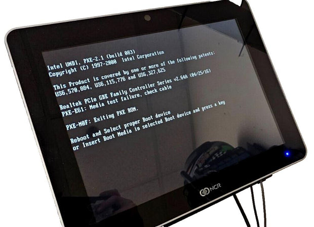 New NCR 7761 P1535 Touchscreen Terminal Dual Display N3160 1.6Ghz, 4GB, No SSD