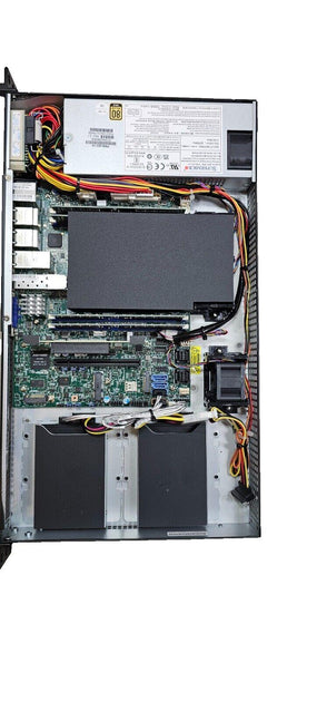 New Supermicro SDS Server, 1U, Xeon D-2146NT, 128GB RAM, 2x3.84TB PM89 ...