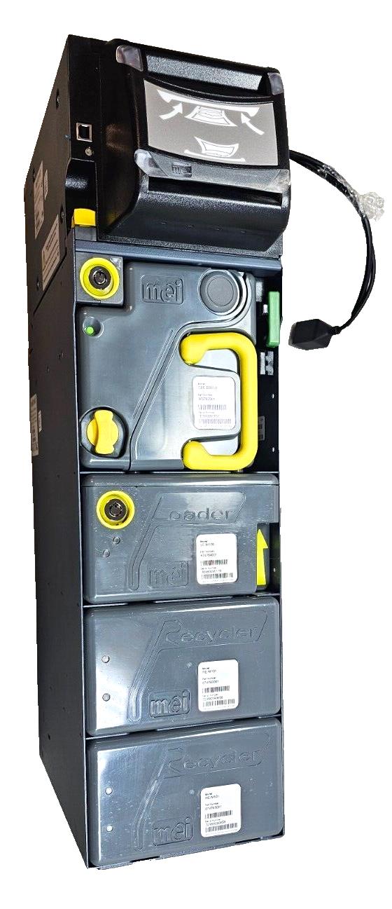 New MEI BNR Advance Note Recycler System, CH4-21, Feeder