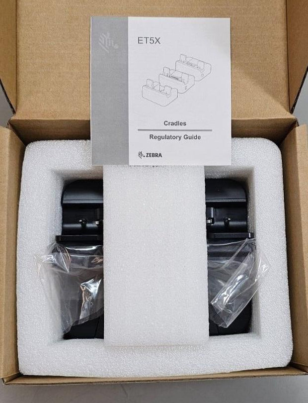 NEW Zebra Single Slot Charge Cradle CRD-ET5X-1SCOM1 HDMI Ethernet USB ET50-ET56