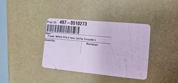Qty 2 Verifone MX915 Credit Card Pinpad Terminal PCI4.0 M177-01-R Conpay -Errors