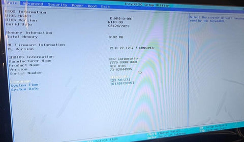 New NCR CX3 Windows 15.6" POS Touchscreen System Dual Core, 120GB SSD 8GB, No OS