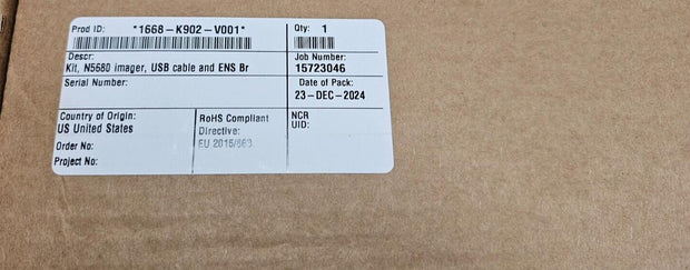 New NCR/Honeywell N5680 USB Side Mounted Imager/Scanner & Cable Assy (P300F601)
