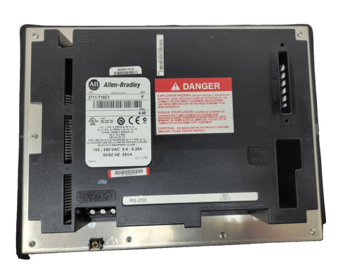 Allen Bradley 2711-T10C1 Series F Panelview Touch Panel, MFR REFURBISHED