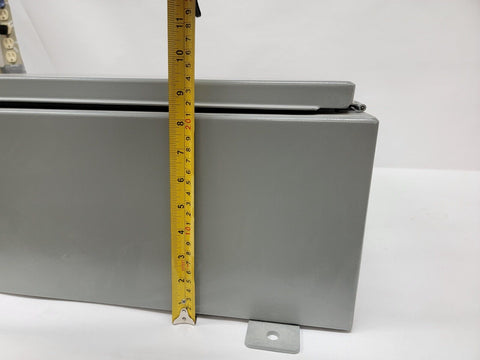 Wiegmann N12242408 24 x 24 x 8 Industrial Enclosure, Wallmount, NEMA 3R/4/12/13