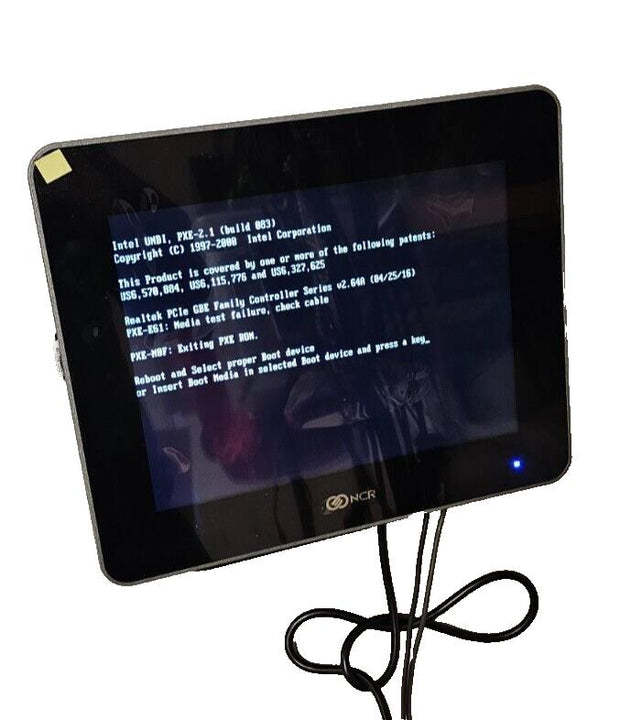 New NCR P1235 PCAP Touch Display POS PC System 1.6Ghz, 8GB/120GB, No OS/Bio/CC