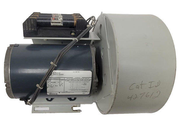 General Electric 5K39QN3272K 3/4 HP 575v 3450/2850 RPM Motor w/ Fan Assembly