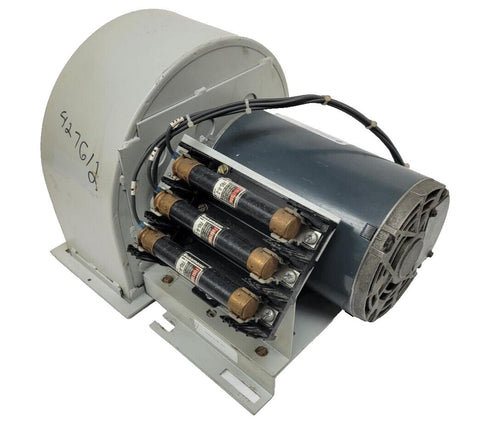 General Electric 5K39QN3272K 3/4 HP 575v 3450/2850 RPM Motor w/ Fan Assembly