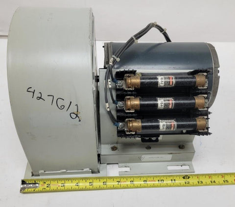 General Electric 5K39QN3272K 3/4 HP 575v 3450/2850 RPM Motor w/ Fan Assembly