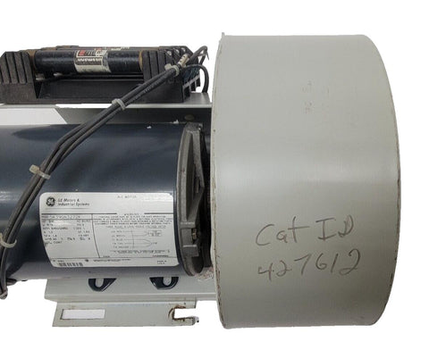 General Electric 5K39QN3272K 3/4 HP 575v 3450/2850 RPM Motor w/ Fan Assembly