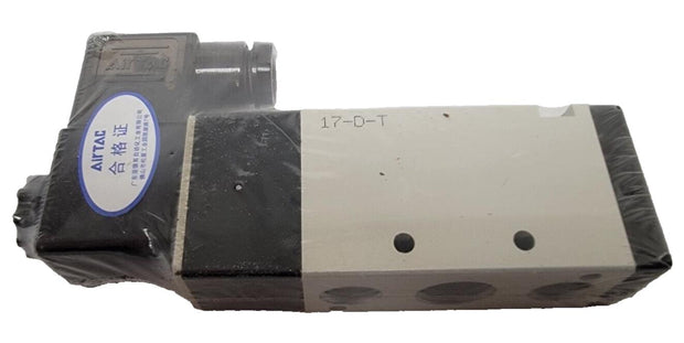 AirTac Solenoid Valve Model 4V31010BT DC24V NPT - New, Sealed