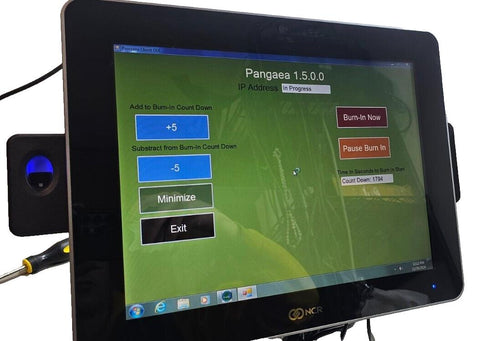 New NCR 7761 P1535 Touchscreen Terminal Display 1.6Ghz, 4GB/40GB, W7POS, No Biom