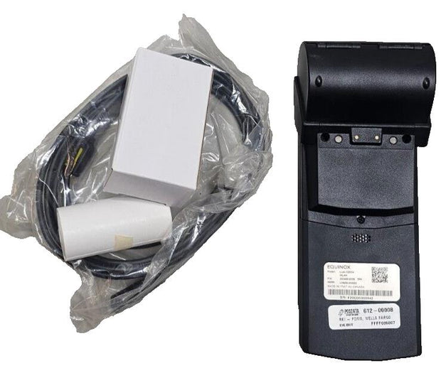 Equinox Luxe 6200M Mobile Payment Terminal Printer A10400-209E w/ PSU JetPay
