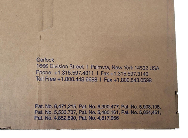 Garlock Klozure 21852-4181 64x4181 Mill-Right V CRS 16.25" ID 17.75" OD Oil Seal