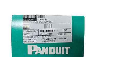 New Roll Panduit T425X000YK1 Over Laminate Thermal Transfer Printable Labellng