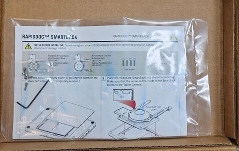 ArmorActive RapidDoc SmartBack Grip for Aava/Zebra/NCR 8" POS Tablets (No USB)
