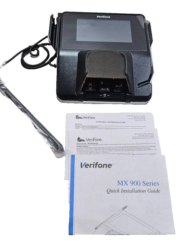 Verifone MX915 Credit Card Pinpad Terminal PCI4.0 Aloha CP EMV FirstData Encrypt