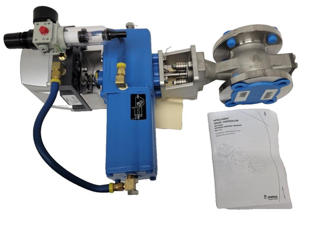 RECA02CJJST Neles RE Series V-Port Segment Valve, Standard Trim, Flanged One Pie