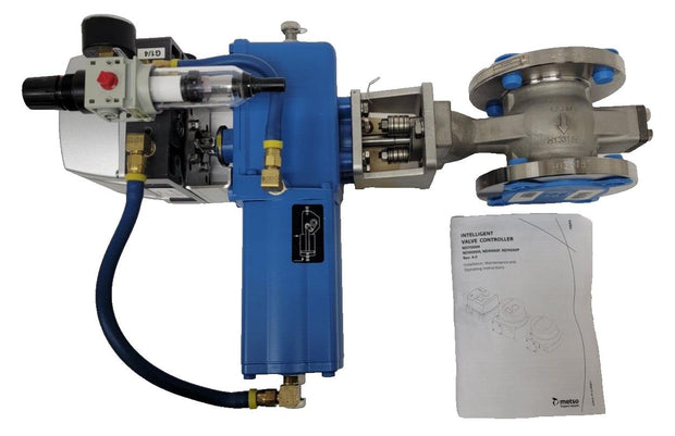 RECA02CJJST Neles RE Series V-Port Segment Valve, Standard Trim, Flanged One Pie