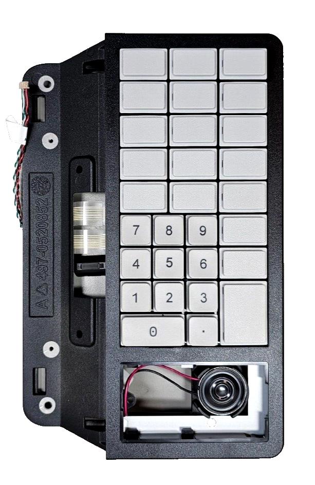 NCR XL-Series Enhanced Keypad Assembly 497-0520856 (No Mount)